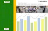 RELATÓRIO GERALinfraestrutura.gov.br/.../2013/relatorio-geral-dos...1-trimestre-2013.pdf · qualidade dos serviços aeroportuários, ... desempenho aeroportuário ao longo do 1º