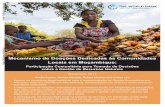 Mecanismo de Doações Dedicadas às Comunidades Locais em ...documents.worldbank.org/curated/pt/954561519764160279/pdf/123… · recursos naturais, de acordo com o Programa Nacional
