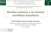 Direitos autorais e as revistas cient£­ficas brasileiras ... Direitos autorais e as revistas cient£­ficas