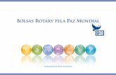 Bolsas Rotary pela Paz Mundial - UFRGS€¦ · pessoas dedicadas a tão nobre causa. Por meio do programa dos Centros Rotary, a Fundação Rotária amplia a eficácia da entidade