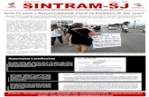 Boletim do Junho / 2017 SINTRAM-SJsintramsj-cut.com.br/wp-content/uploads/2016/12/Boletim-Junho.pdf · negociar sobre o valor da reposição, demonstrando novamente como age a prefeita.