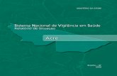 Relatório de Situação - Ministério da Saúdebvsms.saude.gov.br/bvs/publicacoes/sistema_nacional_vigilancia_sa… · Rio Branco 5 Sistema Nacional de Vigilância em Saúde Relatório