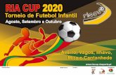 Torneio de Futebol Infantilriasports.pt/downloads/brochura_riacup_2019.pdf · e 5 (cinco) grandes penalidades, marcar-se-ão pontapés da marca de grande penalidade alternadamente