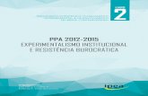 PPA 2012-2015repositorio.ipea.gov.br/bitstream/11058/3539/1/PPA 2012-2015... · José Celso Cardoso Jr. Eugênio A. Vilela dos Santos 2LIVRO PPA 2012-2015: EXPERIMENTALISMO INSTITUCIONAL