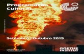 Programação Cultural · Cinema: Mostra Werner Herzog em São Leopoldo Unisinos 3 a 5.9 Artes Visuais: Seminário Nacional Máquina do Mundo: Fotografia e Artes Visuais* 12.9 5°