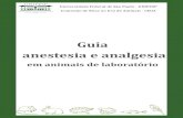Guia anestesia e analgesia - Ufba · Guia anestesia e analgesia em animais de laboratório Universidade Federal de São Paulo - UNIFESP Comissão de Ética no Uso de Animais - CEUA.