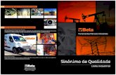 VAN de demonstração e treinamento - Beta Brasil · Conﬁ ra as principais linhas de produtos da Beta para o mercado industrial: Design Segurança Conforto Atendimento personalizado