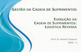 GESTÃO DA CADEIA DE SUPRIMENTOS gestÃo da cadeia de suprimentos prof. dr. daniel caetano 2016 - 1 evoluÇÃo da cadeia de suprimentos: logÍstica reversa