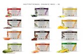 NUTRITIONAL SHAKE MIX I9 produtos-1.pdf Sementes de Chia; Quinoa; Colágeno; Fórmula exclusiva; Saboroso e com nutrientes balanceados, esse substituto parcial de refeições é um