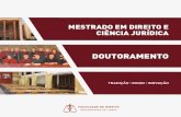 MESTRADO EM DIREITO E CIأٹNCIA JURأچDICA - ... Direito, Direito da Concorrأھncia, Economia ou Direito