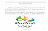 MÚLTIPLA-ESCOLHA...MÚLTIPLA-ESCOLHA (Marque com um “X” a única opção que atende ao que é solicitado em cada questão) Rio 2016 Jogos da XXXI Olimpíada no Rio de Janeiro,