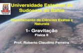 Universidade Estadual do Sudoeste da Bahia...3 OBJETIVO GERAL Alcançar um entendimento das leis de Kepler e da lei da Gravitação Universal assim como suas aplicações práticas,