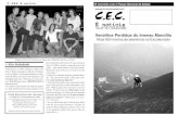 É notícia - Clube Excursionista Carioca · Getty e Bula escalando no sábado. O Dengo-so ao recolher a corda para preparar a segu- ... Ano 57 - N o 7 -Outubro/2003 8 - C.E.C. É
