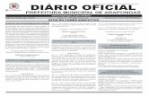Diário Oficial - Prefeitura Municipal de Arapongas · comunicado de inexigibilidade de licitação para a contratação direta da empresa Viação Garcia Ltda, para fornecimento