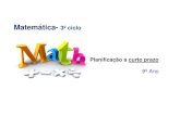 Matemática- 3º cicloeb23carlosteixeira.net/wp-content/uploads/2019/11/planif... · 2019-11-19 · GRUPAMENTO ESCOLAS Planificação a curto prazo – 9º Ano - 2019-2020 Página