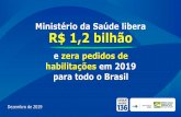Ministério da Saúde libera R$ 1,2 bilhão Anúnc · PDF file Investimentos: R$ 15,1 milhões. Ceará receberá R$ 50,6 milhões + + Hospitais filantrópicos: R$ 6,3 milhões Habilitações