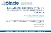 LA MATRIZ ENERGÉTICA EN ALyC Y EL COMERCIO …... · Prospectiva de la Matriz de la oferta total de energía, AL&C. Fuente: Modelo de Simulación y Análisis de la Matriz Energética