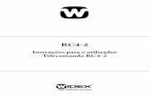 RC4-2 - Widexwebfiles.widex.com/WebFiles/9 514 0113 005 01.pdf · de, no máximo, três estilos Zen diferentes . Poderá escolher entre os estilos Zen A, b e c pre-mindo as teclas