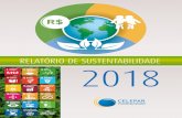 RELATÓRIO DE SUSTENTABILIDADE 2018 · Entenden-do o propósito da ONU com os ODS, combinou ... que teve início em 2013 e contou com a participação do Brasil em suas ... estaduais