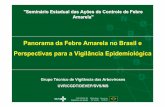 Panorama da Febre Amarela no Brasil e Perspectivas para a … · 2012-03-23 · 1647-1649 - 1as epidemias (Barbados, Cuba e México ) Histórico da Febre Amarela no Brasil 1685 -