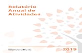 Relatório Anual de Atividadesmundoaflora.org/wp-content/themes/Mundoaflora/img/relatorio.pdf · em parceria com o Google e Rede Mulher Empreendedora, realizado pela primeira vez