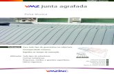 Ficha técnica - VMZinc junta... · 2012-05-17 · Cobertura ventilada (ventilação inferior entre a cara interior do zinco e do suporte), cobertura compacta (utilizando VMZ Zinc