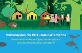 Publicações do PCT Brasil-Alemanha · Secretaria de Mudanças Climáticas e Qualidade Ambiental – SMCQ/MMA Carlos Klink Secretário SEPN 505, Bloco B, Lote 2, Ed. Marie Prendi