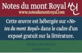 Notes du mont Royal ←  · 2019-07-06 · Aux étrangers Paille anoncer. Le tu] comm’il efi ie propofe’: tu; nofireparlerjê compofi Du Son voyel a confommv - Voyeüeejônent