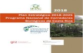 Plan Estratégico 2018-2025 Programa Nacional de Corredores … · 2019-03-01 · PLAN ESTRATÉGICO 2018-2025 PROGRAMA NACIONAL DE CORREDORES BIOLÓGICOS DE COSTA RICA Sistema Nacional