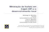 Mineração de fosfato em Cajati (SP) e o desenvolvimento localsocial.stoa.usp.br/articles/0016/4164/MineraA_A_o... · estudo de caso “grande mina” oportunidade decorrente da