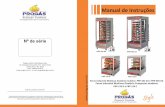 Manual de Instruções - AgrotamA · Controle queimadores verticais superiores Controle queimadores superiores 4 4 3 2 2 5 1 1 6 7 8 Acompanham o Modelo PRP-482 G4: manual de instruções,