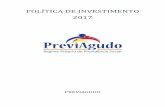 POLÍTICA DE INVESTIMENTO 2017 - previagudo.com.brpreviagudo.com.br/site/wp-content/uploads/2015/04/PI-2017-PREVIA… · Portaria MPS 440, de 09 de outubro de 2013, levando em consideração