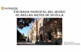 PUBLICACIONES FACHADA PRINCIPAL DEL MUSEO DE BELLAS ARTES ... · FACHADA DEL MUSEO DE BELLAS ARTES DE SEVILLA: En 1945 se modifica la fachada neoclásica del museo que daba a la plaza