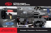 Acessórios de linha de ar Chicago Pneumatic Pneumatic...Ao desenvolver a gama de acessórios de linha de ar Chicago Pneumatic, priorizamos o foco no desempenho, qualidade, ergonomia