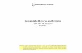 Composição Histórica da Diretoria · Composição Histórica da Diretoria por área de atuação Pág. 4 Presidentes I. O Banco Central do Brasil foi criado pela Lei nº 4.595,
