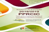 Relatório de Execução 2018/2019 PPRCIC · 2019-07-15 · O presente Relatório de Execução diz respeito ao período referente à aprovação do PPRCIC 2016 até ao primeiro semestre