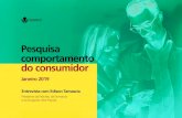 Pesquisa comportamento do consumidor - Farmarcasfarmarcas.com.br/materiais/ebooks/2019/maio/... · Pesquisa Comportamento do Consumidor | farmarcas.com.br 2 Olá! Parabéns por ter