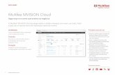 McAfee MVISION Cloud · métricas de segurança fundamentais, como tamanho da implementação de nuvem, incidentes, dados em risco e quantidade de usuários. Pontuações e quadrante