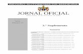JORNAL OFICIAL - Madeira de 2005...2005/02/16  · T erça-feira, 15 de Fevereiro de 2005 IV Série Número 15 REGIÃO AUTÓNOMA DA MADEIRA JORNAL OFICIAL 3.º Suplemento Sumário