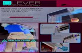 CLEVER 2 - Fabbrica Thoro · 2018-11-30 · Mo Speciale dispositivo che Incasso consente alla zanzariera di riavvolgersi in maniera graduale evitando pericolosi urti derivanti dalla