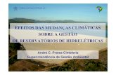 EFEITOS DAS MUDANÇAS CLIMÁTICAS SOBRE A GESTÃO DE ... › IMG › pdf › doc-677.pdf · adversas na geração de energia hidrelétrica com a redução dos níveis dos reservatórios