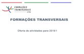 FORMAÇÕES TRANSVERSAIS - UFMG - Universidade Federal de … › prograd › arquivos › docs › FT DIVULGACAO 20… · O resultado da solicitação de matrícula será divulgado