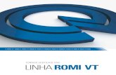 LINHA ROMI VT › wp-content › uploads › 2016 › 02 › ... · Presente em todo o Brasil e em mais de 60 países. A Romi atende a todo o território nacional através de sua