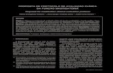 PROPOSTA DE PROTOCOLO DE AVALIAÇÃO CLÍNICA DA … · 2009-04-29 · Rev CEFAC, São Paulo PROPOSTA DE PROTOCOLO DE AVALIAÇÃO CLÍNICA DA FUNÇÃO MASTIGATÓRIA Proposal for mastication