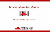 Inventário App - Minas Gerais€¦ · 3 1. Introdução O aplicativo Inventário App foi desenvolvido com o objetivo de substituir o coletor de dados na leitura dos patrimônios,