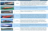 Estrela Logística e Transportes › arquivos › tipos-de-navios.pdf · Carga Geral Gaseiros Químico Tanque Porta Contêinere Ro-Ro Graneleiro Características É o navio que se