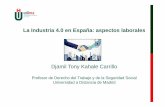 La Industria 4.0 en España: aspectos laboralesenglishbulletin.adapt.it/wp-content/uploads/2017/04/80699.pdf · Hotel Henn-na [Hotel Extraño] (Nagasaki ) . Peajes sin barrera Portugal.