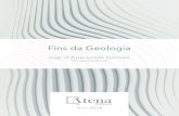 Fins da Geologia - Atena Editora › wp-content › uploads › ... · APRESENTAÇÃO A obra “Estudos Geológicos Contemporâneos” aborda uma série de livros de publicação