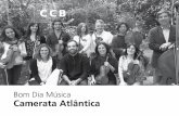 Bom Dia Música Camerata Atlântica - CCB · F.A. Hoffmeister Concerto para viola e orquestra em Ré maior Allegro miguel sobral sobrinho viola [1º prémio CAteGoriA JuVenil] J.
