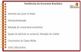 Tendências da Economia Brasileira - Amazon S3 › ead_casa › CursoSecaoItem › ... · Perspectivas do Mercado Financeiro para o crescimento econômico brasileiro 1) Redução